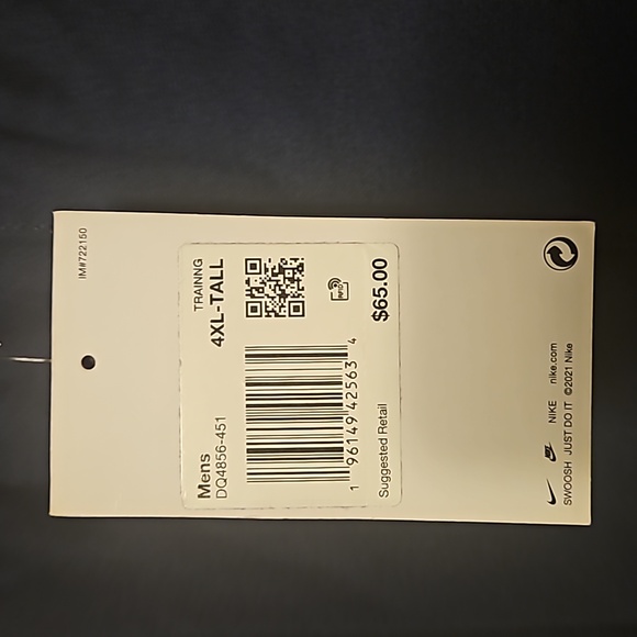 Nike Therma-fit pants sz 4XL NWT - Picture 2 of 2